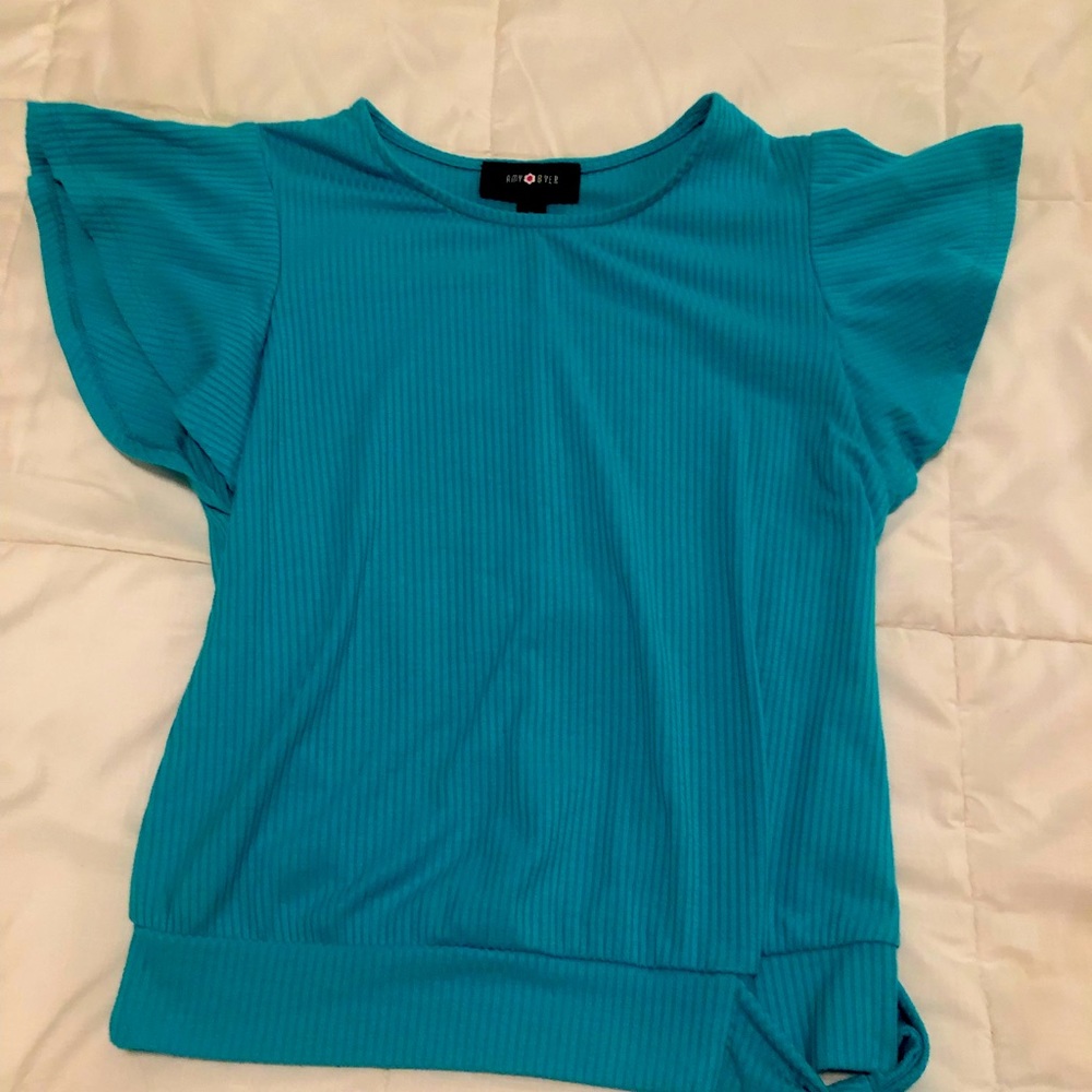 Teal top
